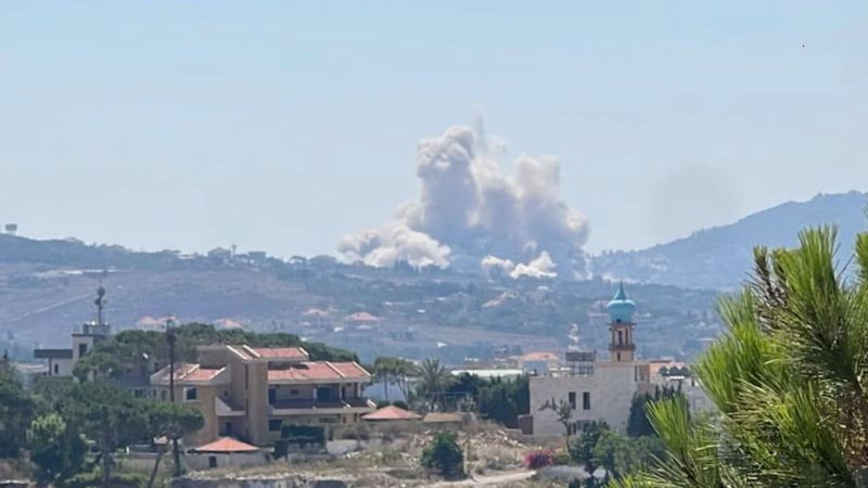 إسرائيل تغرق الجنوب بالنار