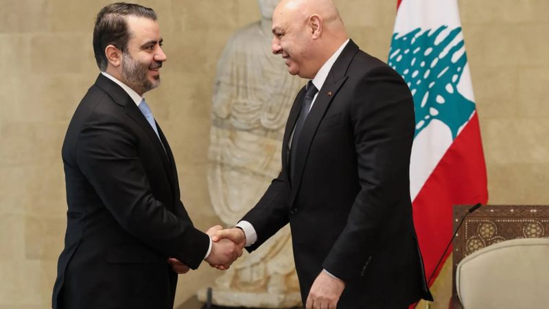الشيباني يجتاز لبنان من الشرق الى الغرب