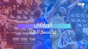 الرياضي يكتسح الهند
