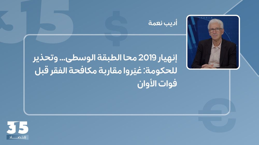 إنهيار 2019 محا الطبقة الوسطى... وتحذير للحكومة: غيّروا مقاربة مكافحة الفقر قبل فوات الأوان. 