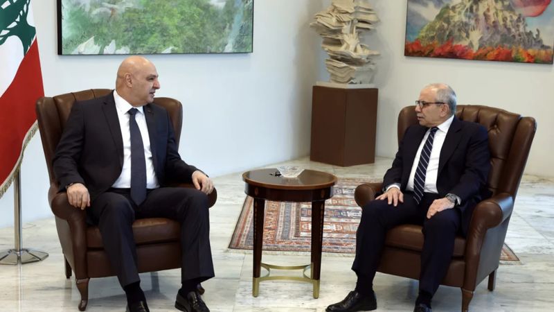 عون وسلام يبحثان تطورات الجنوب 