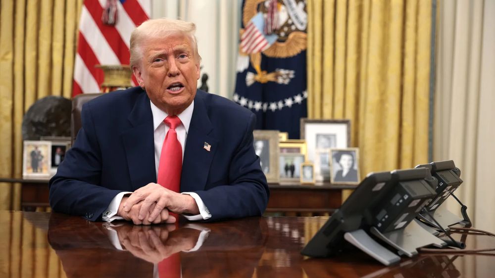 ترامب يعلن الحصار