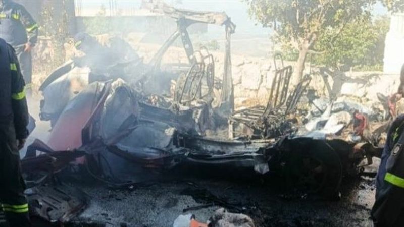 غارة على سيارة بين كفرشوبا وكفرحمام