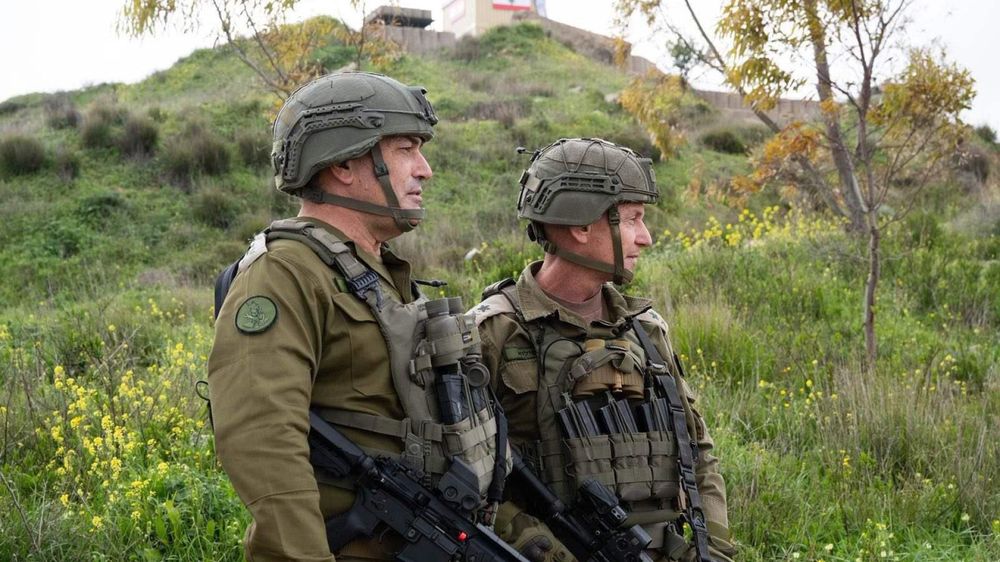 زامير يتفقد الحدود اللبنانية