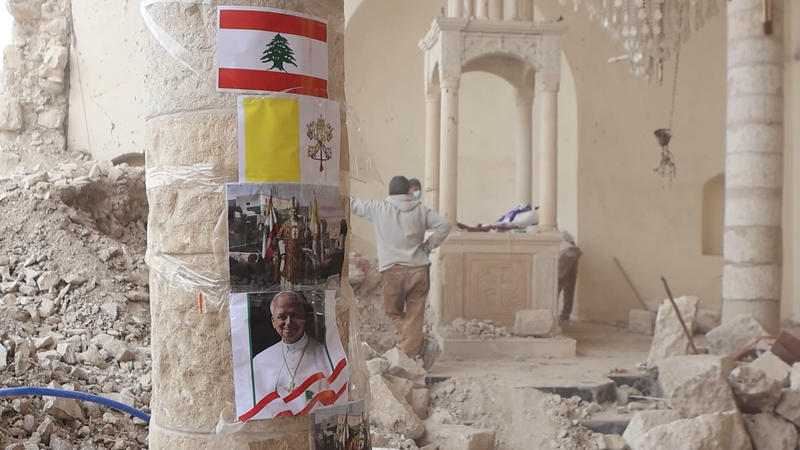 البابا في الجنوب: حضورٌ على جدارٍ مدمَّر!