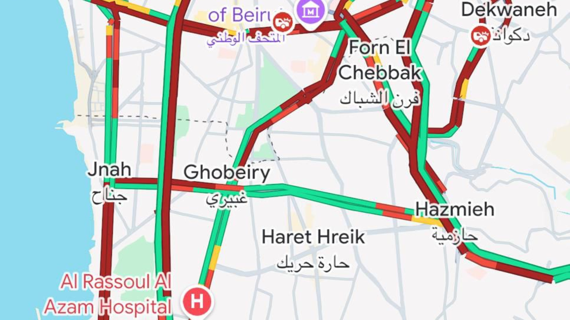 الضاحية تُـفرغ أحشاءَها