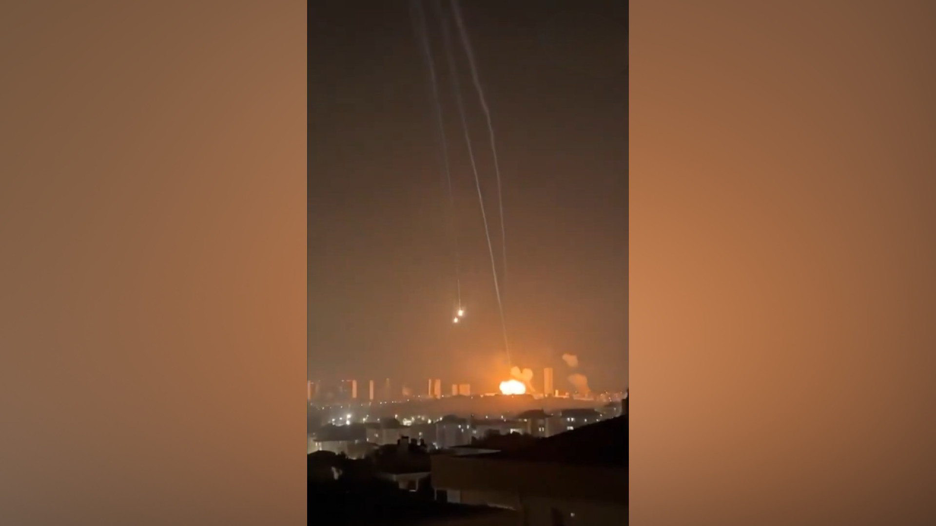 ليلة النار بين طهران وتل أبيب