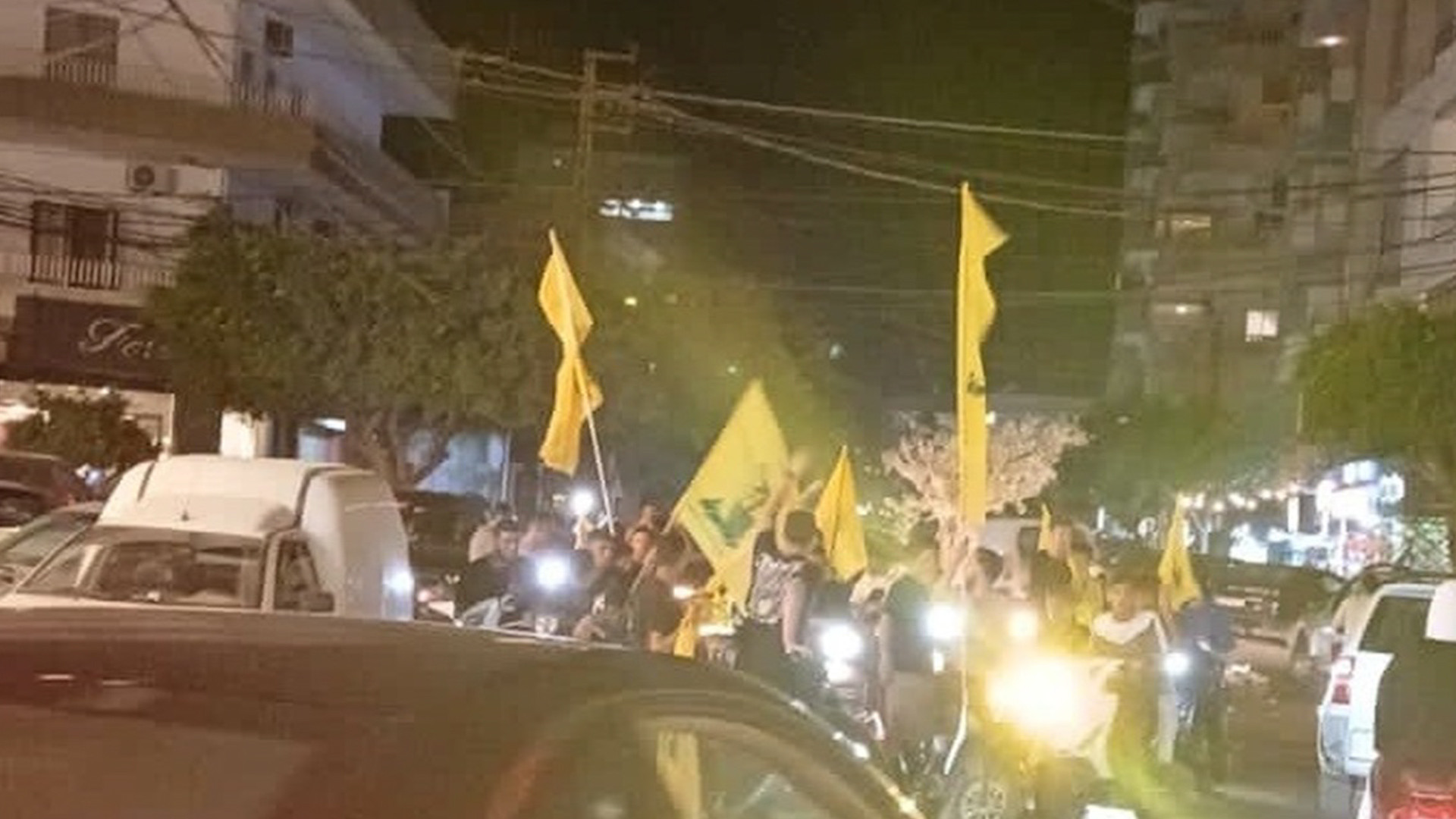 قبيل الجلسة.. مسيرات احتجاجية في الضاحية 