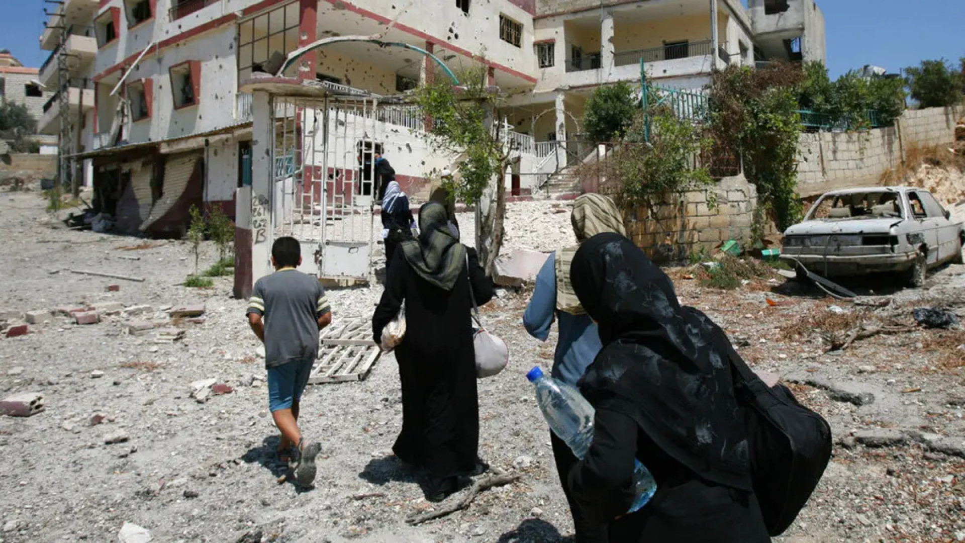 تحذير دولي من نزوح طويل الامد