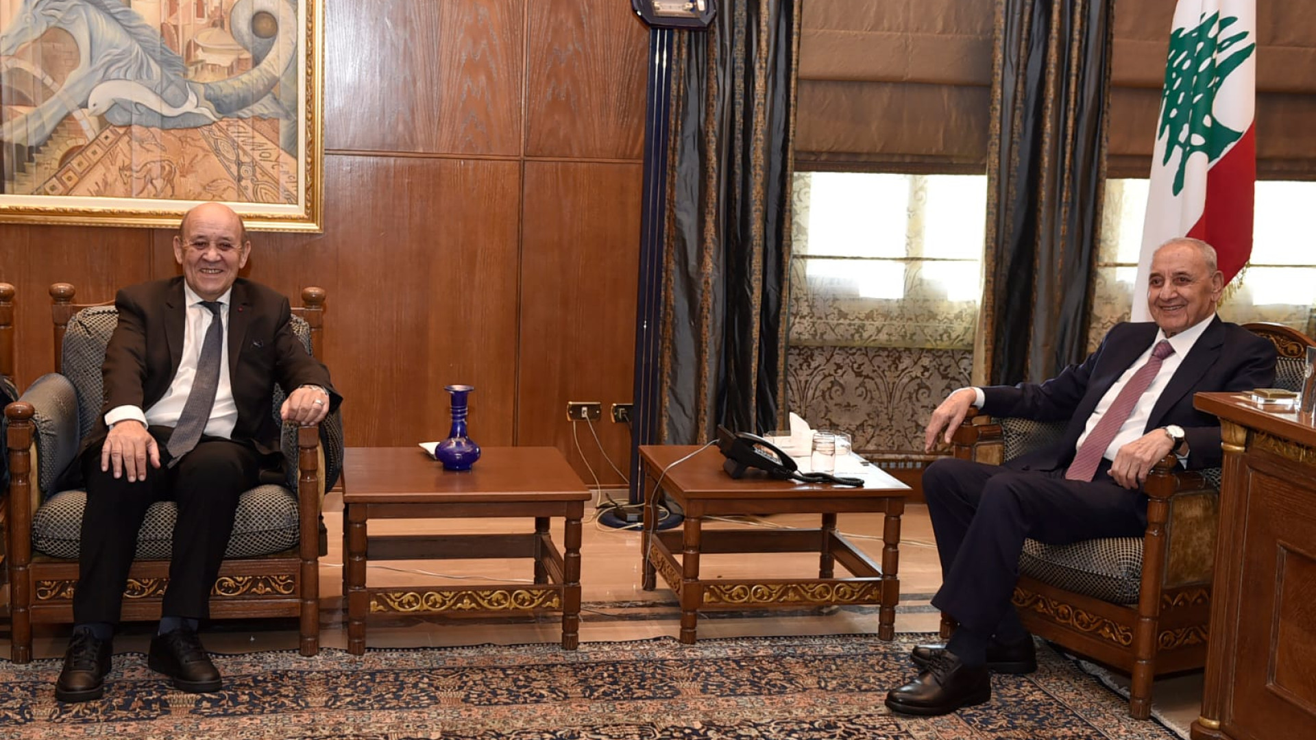 لودريان يضع اللمسات الأخيرة على خطة دعم الجيش