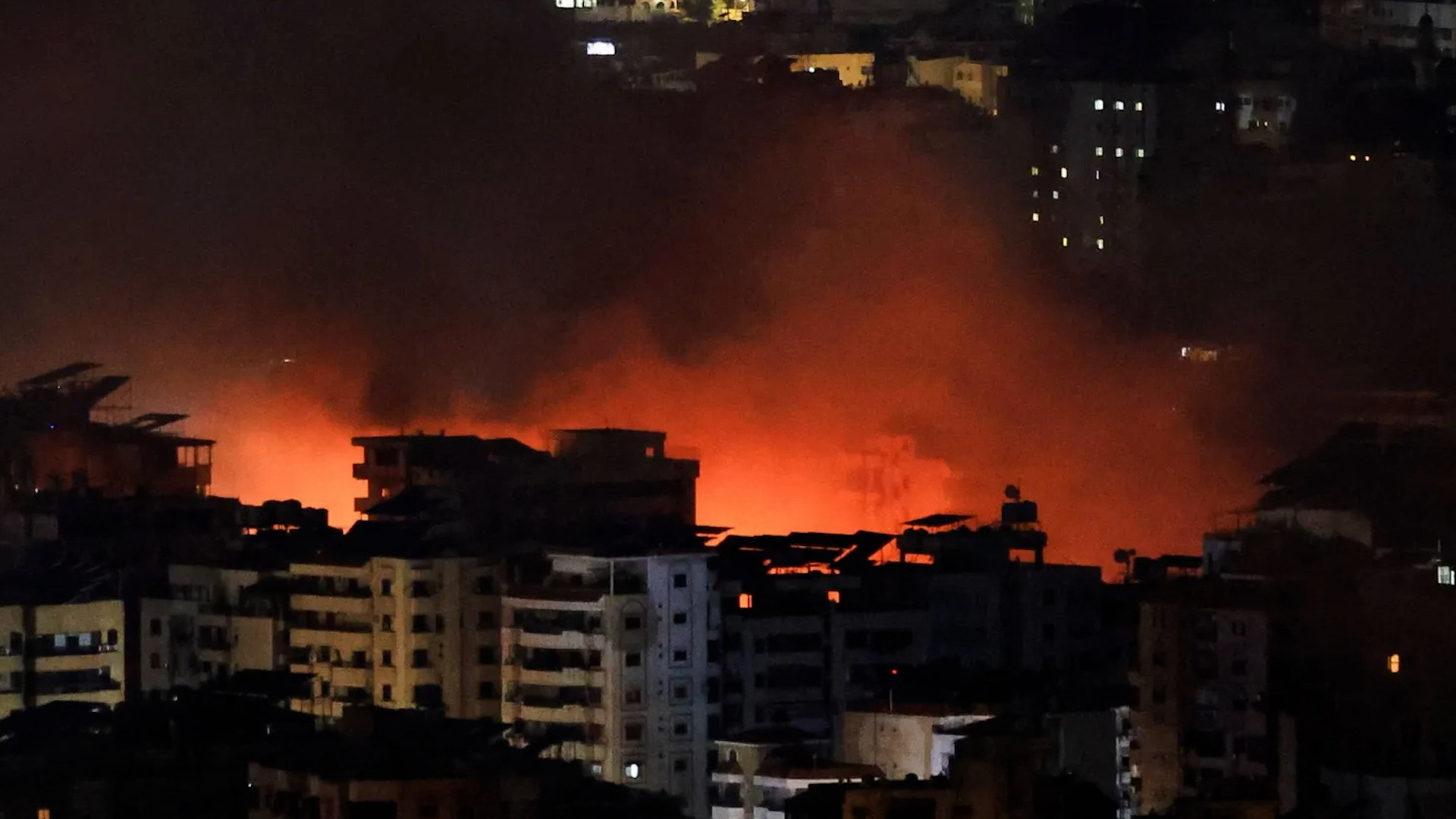 الـضاحية تـحت ركام الغارات الـشاملة