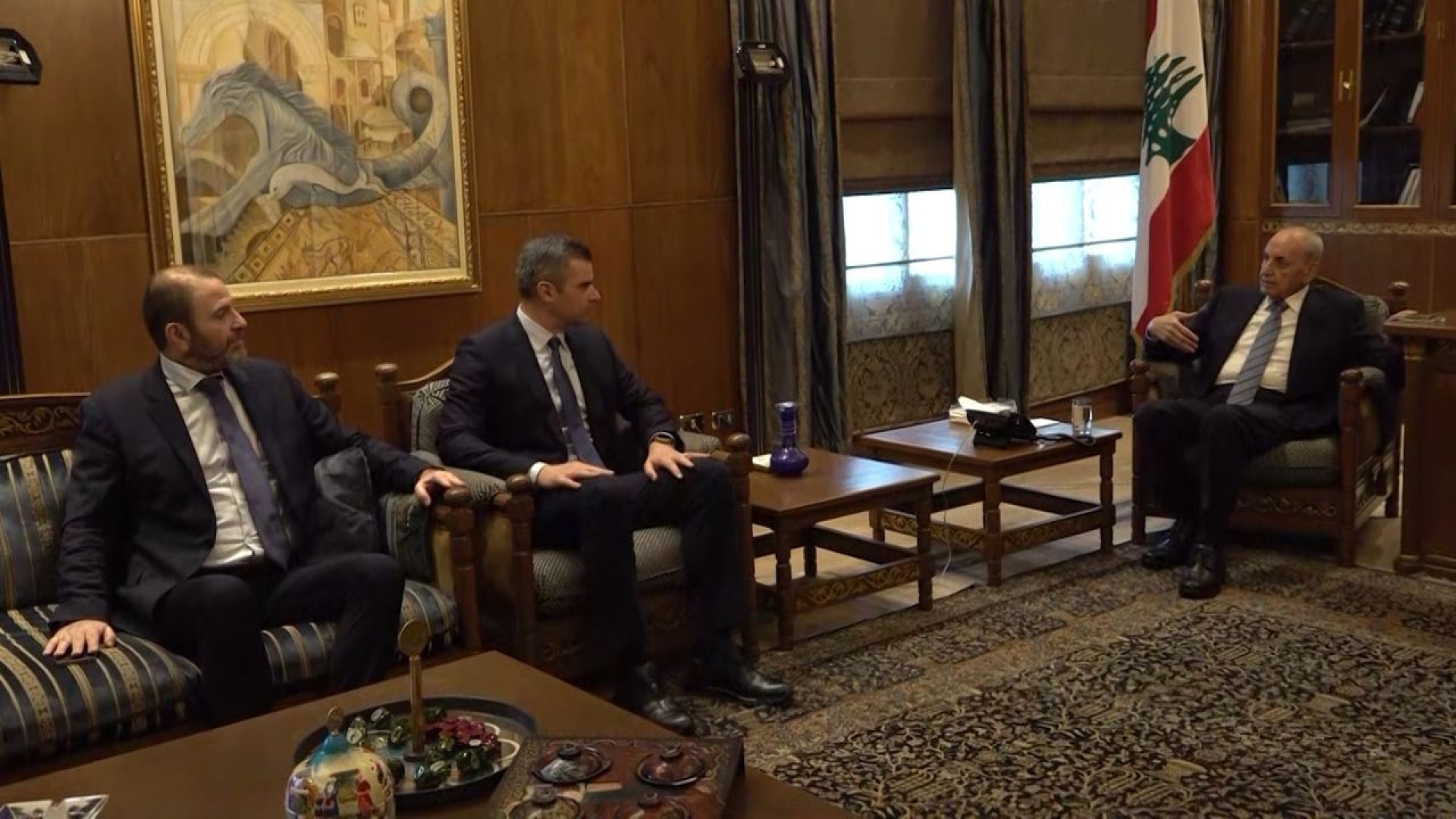 بعد مأساة طرابلس... لقاءات في عين التينة