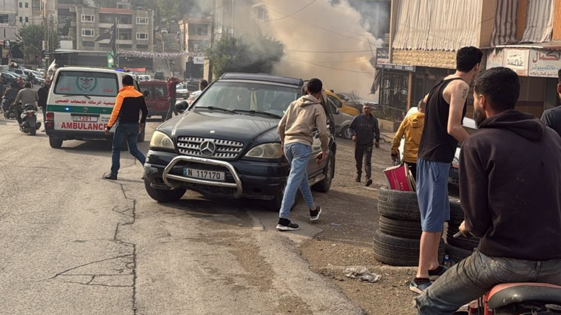 غارة تستهدف سيارة في تول